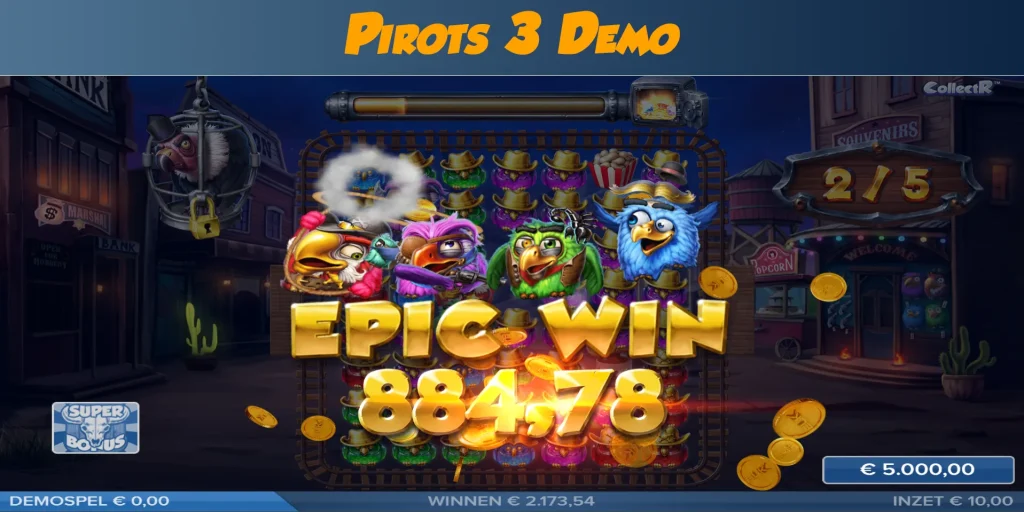 Pirots 3 demo